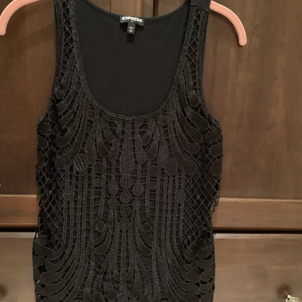 (2) Fitted lace front blouses